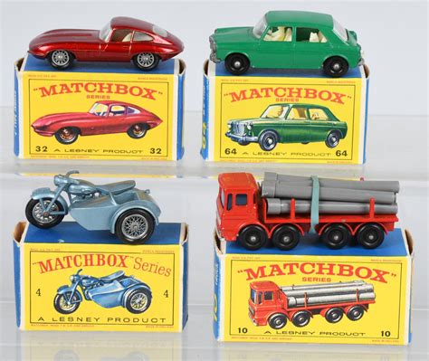 00 1950s <b>Vintage</b> <b>Matchbox</b> Lesney 13b Wreck Truck Toy Collectible Made in England VintageUKDiecast (153) $54. . Vintage matchbox toys for sale